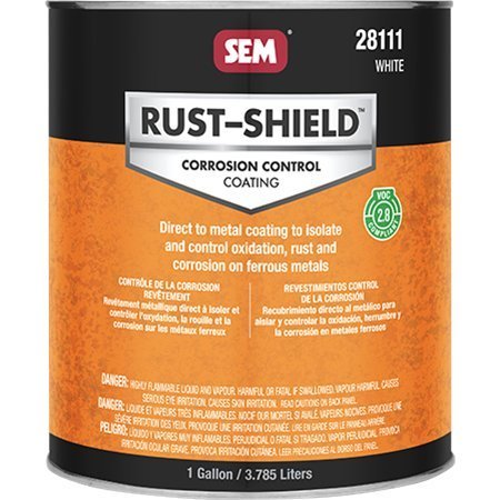 Sem Products WHITE RUST SHIELD GALLON SE28111